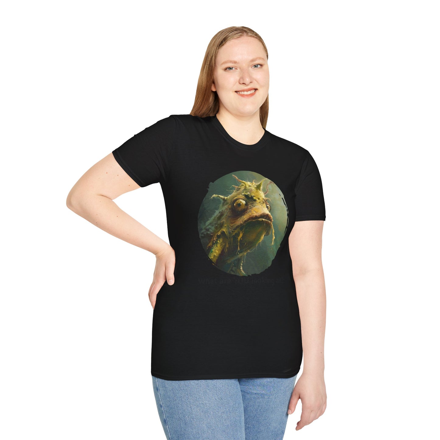 What Are You Looking At - Unisex Softstyle T-Shirt