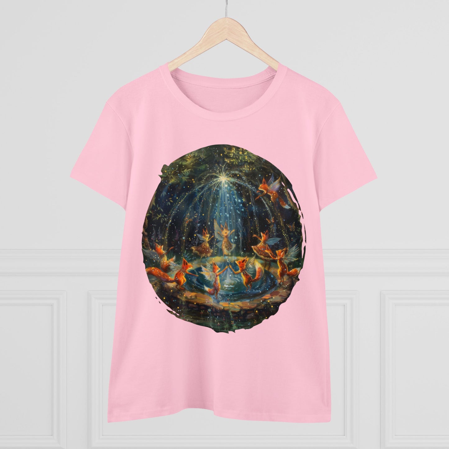 Fairy Celebration - Fantasy - Women's Midweight Cotton Tee