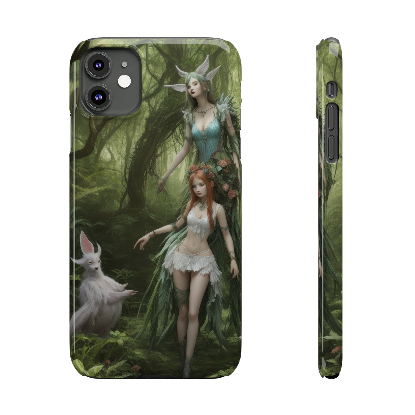 Curious Wood Nymph - Phone Case