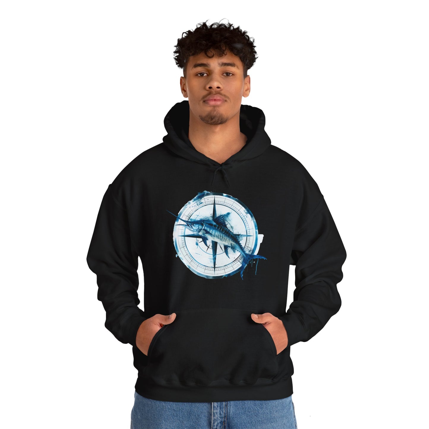 Marlin - Unisex Heavy Blend™ Hooded Sweatshirt