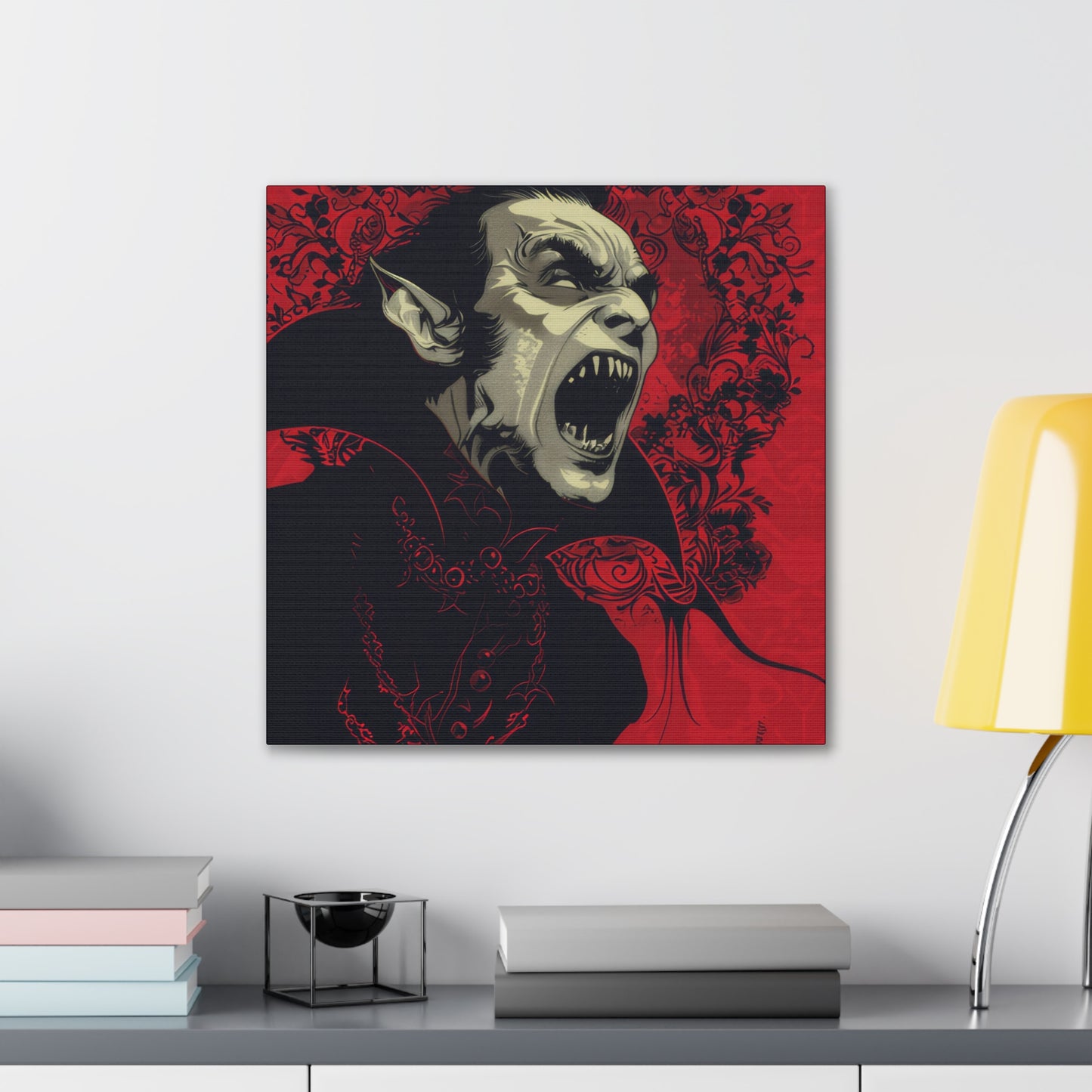 Vampire - Canvas Stretched, 0.75"