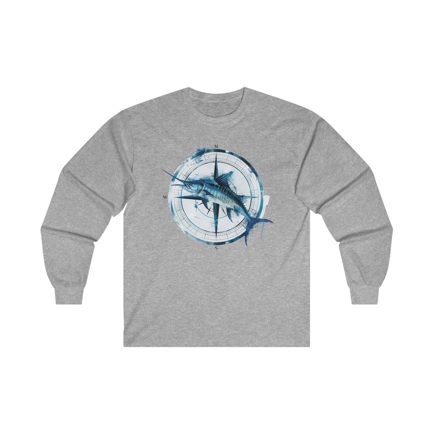 Marlin - Unisex Ultra Cotton Long Sleeve Tee