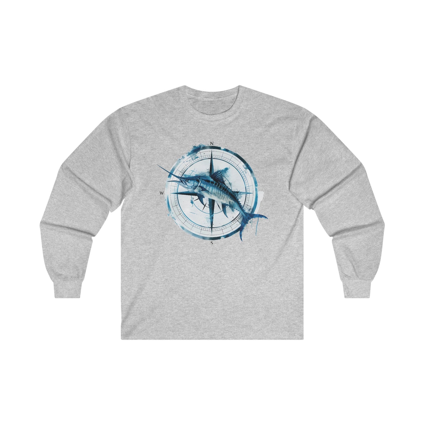 Marlin - Unisex Ultra Cotton Long Sleeve Tee