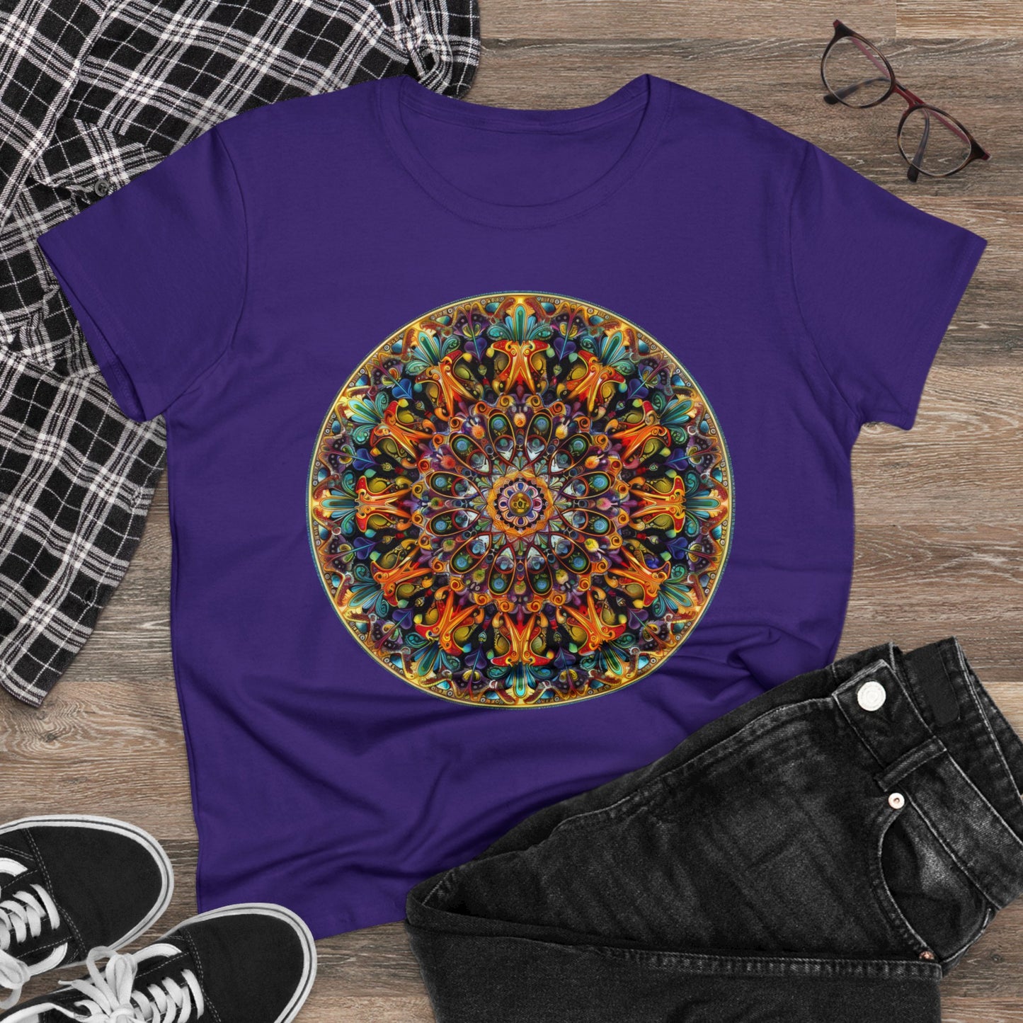 Mandala - Women's Midweight Cotton Tee