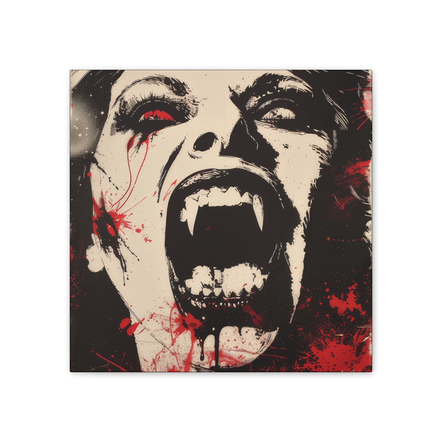 Vampire - Canvas Stretched, 0.75"