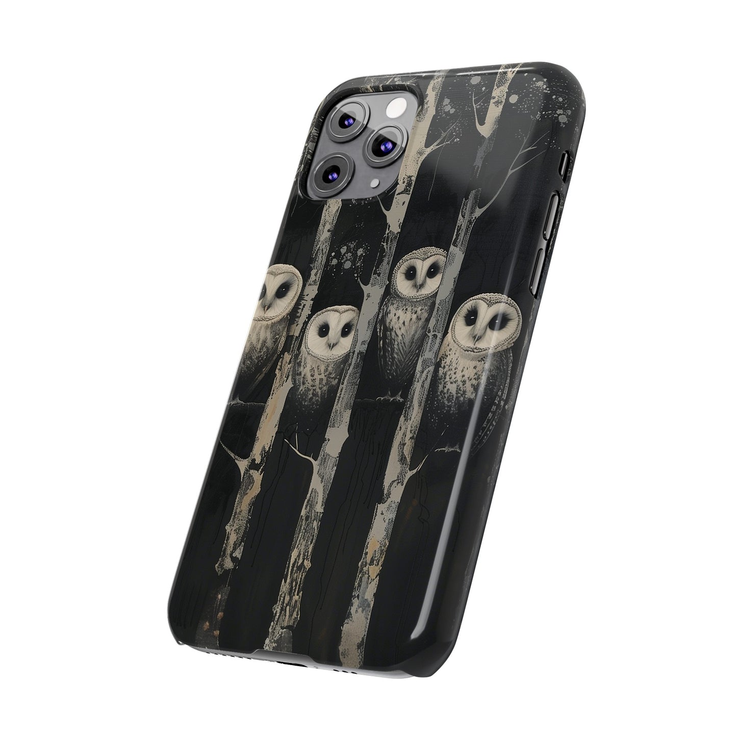 Owls at Night Phone Case