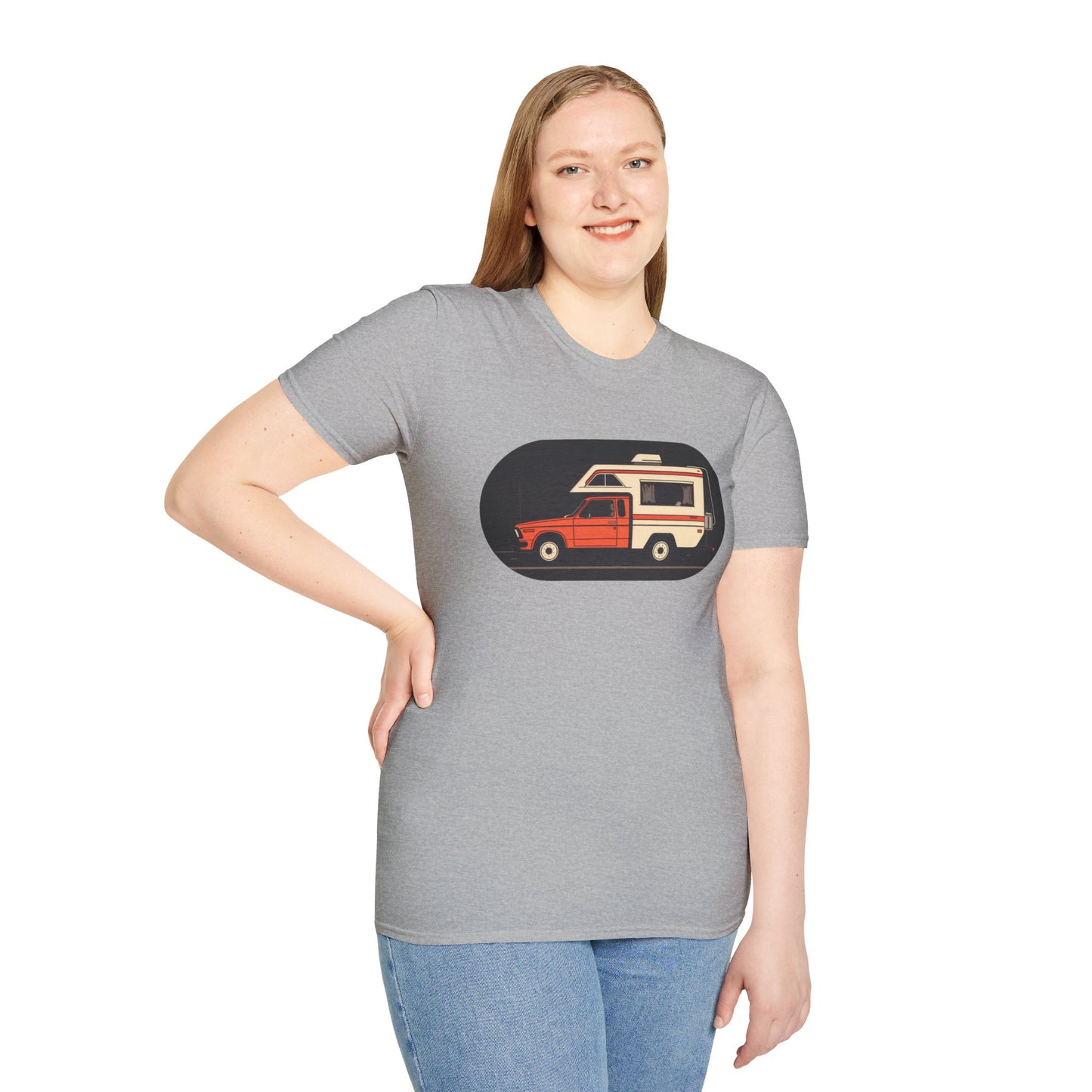 Camping! - Unisex Softstyle T-Shirt