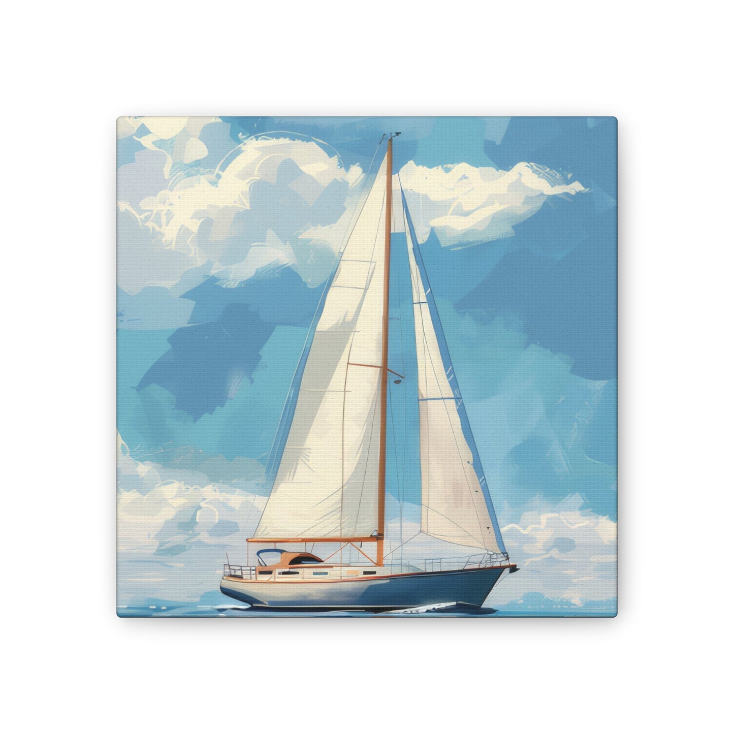 Sailing - Canvas Stretched, 0.75"