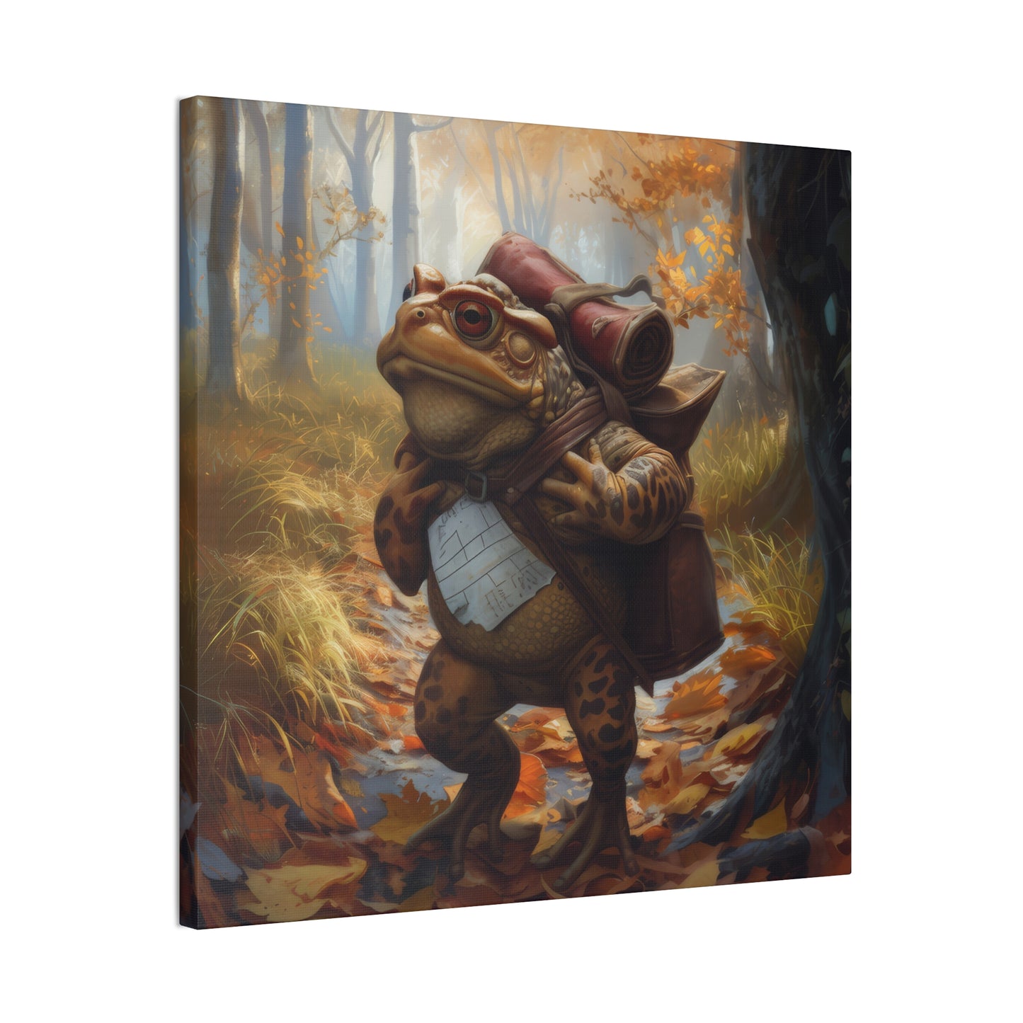 Toad Journey - Canvas Stretched, 0.75"