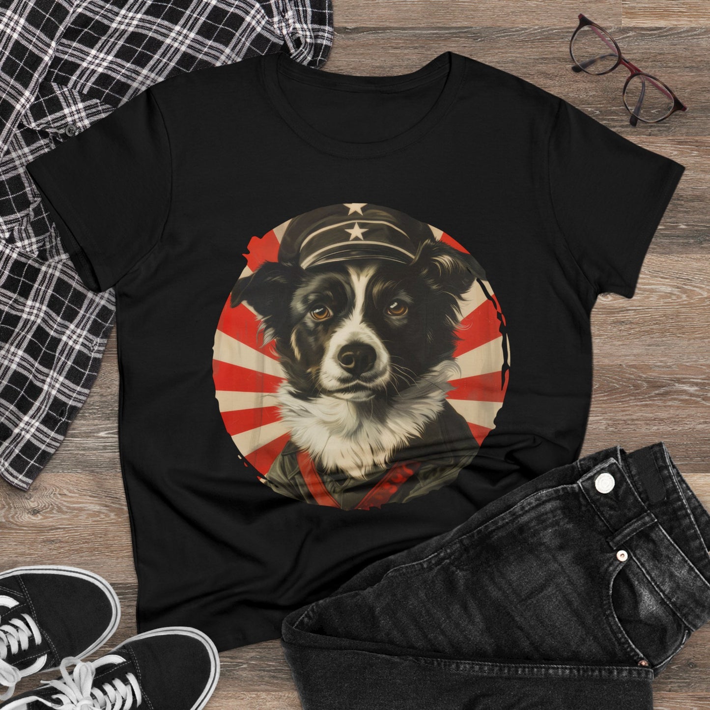 Comrade Canine - Women's Midweight Cotton Tee