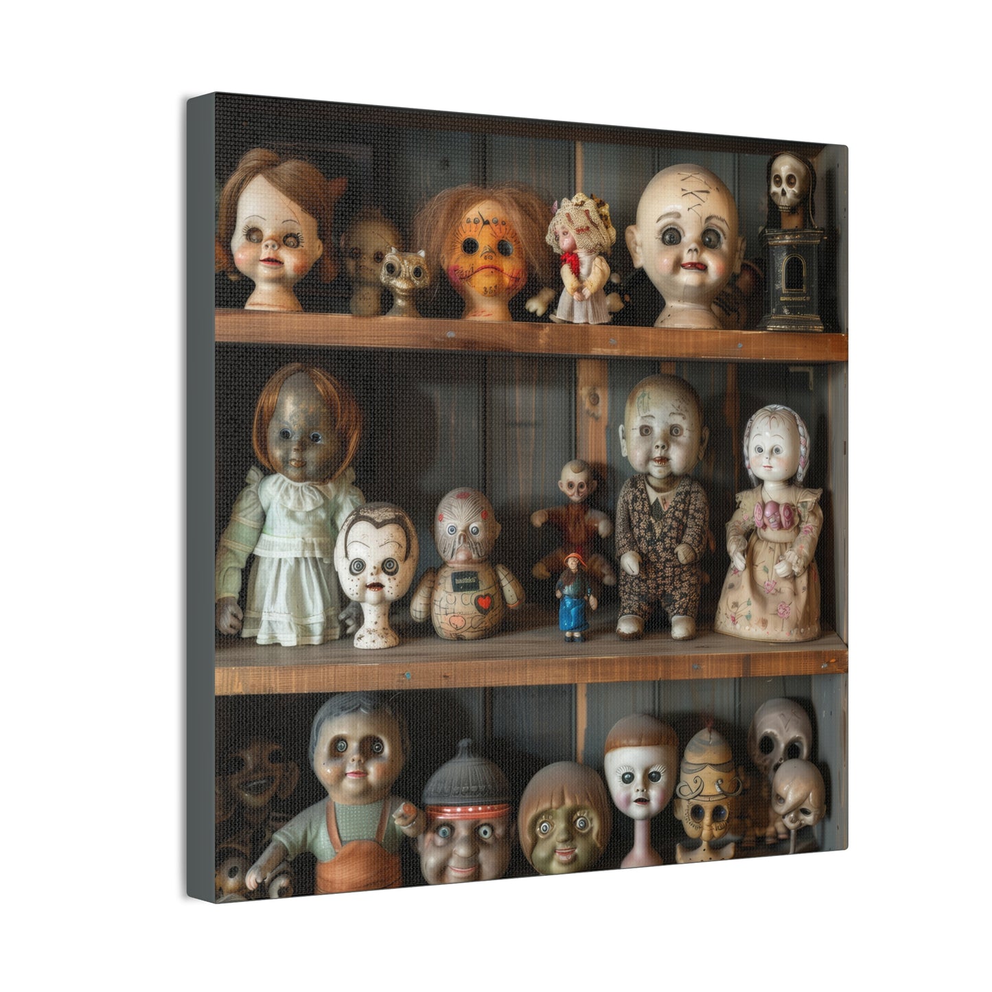 Doll Collection - Canvas Stretched, 0.75"