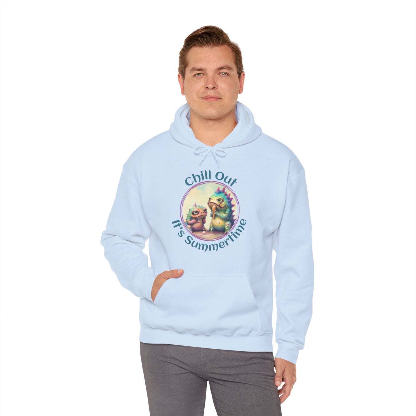 Chill Out for Summer - Unisex Heavy Blend™ Hooded Sweatshirt