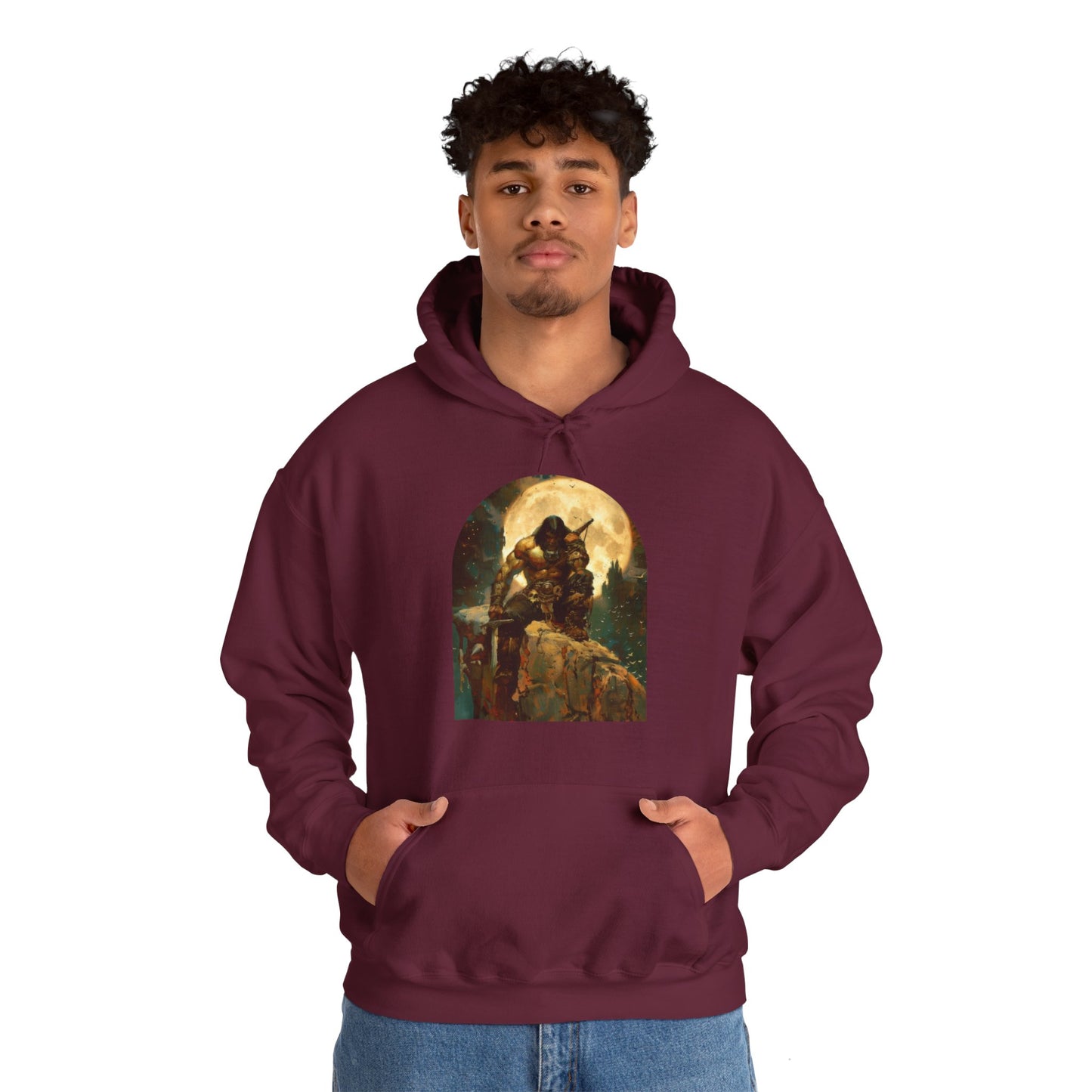 Warrior - Unisex Heavy Blend™ Hooded Sweatshirt