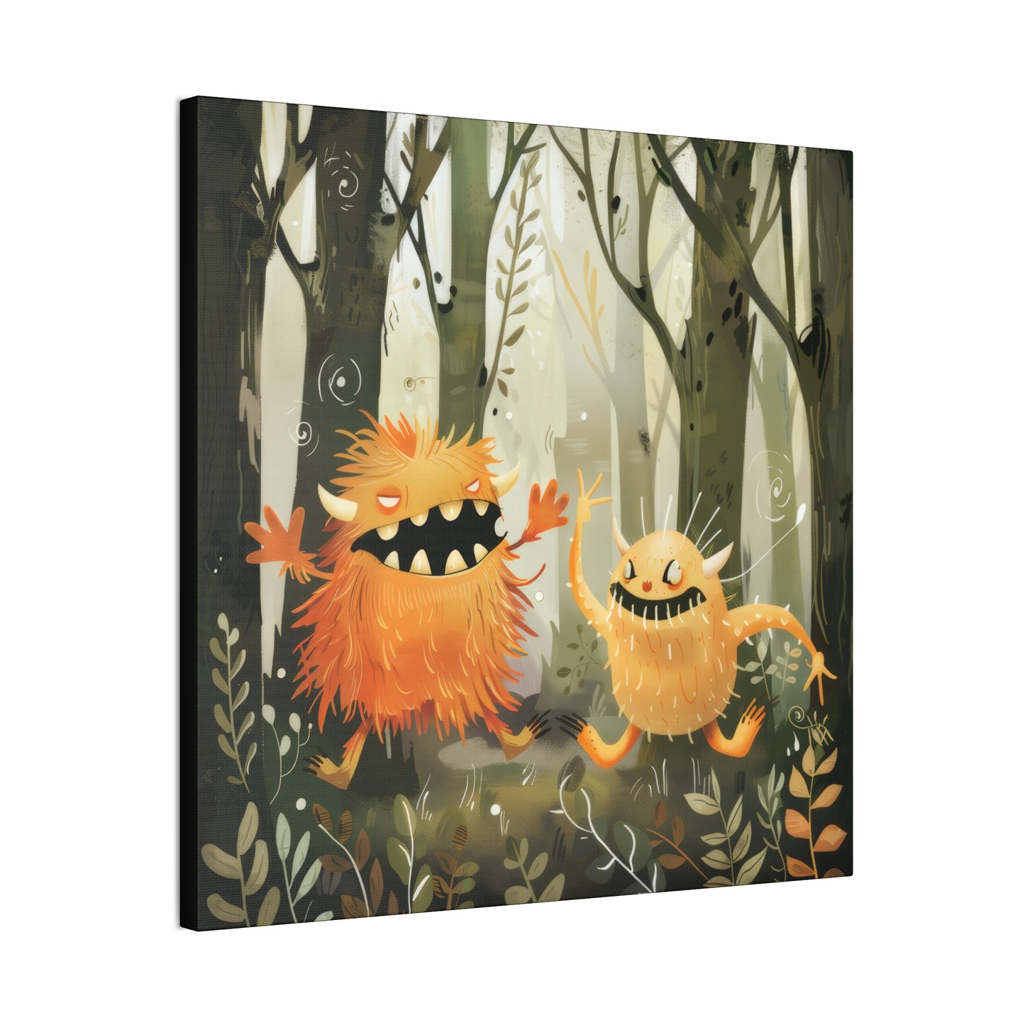 Monsters - Canvas Stretched, 0.75"