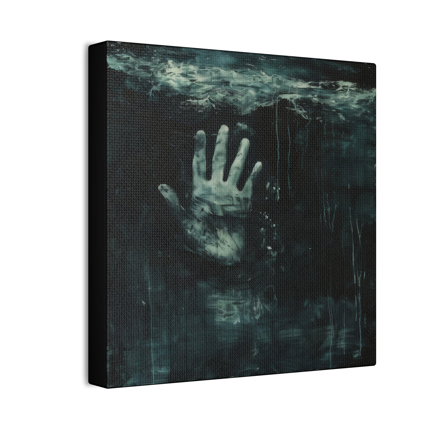 Not Waving But Drowning - Canvas Stretched, 0.75"