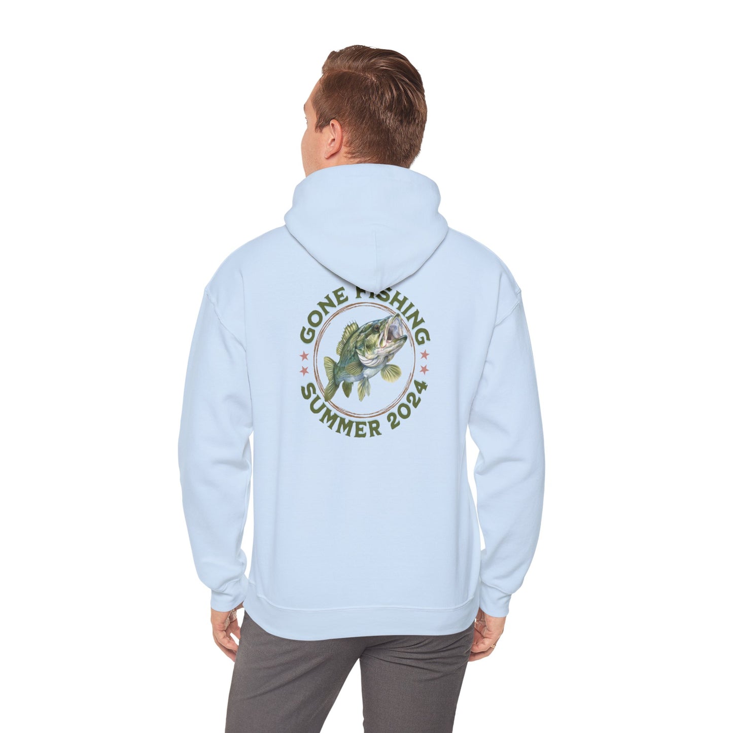 Fishing - Unisex Heavy Blend™ Hooded Sweatshirt