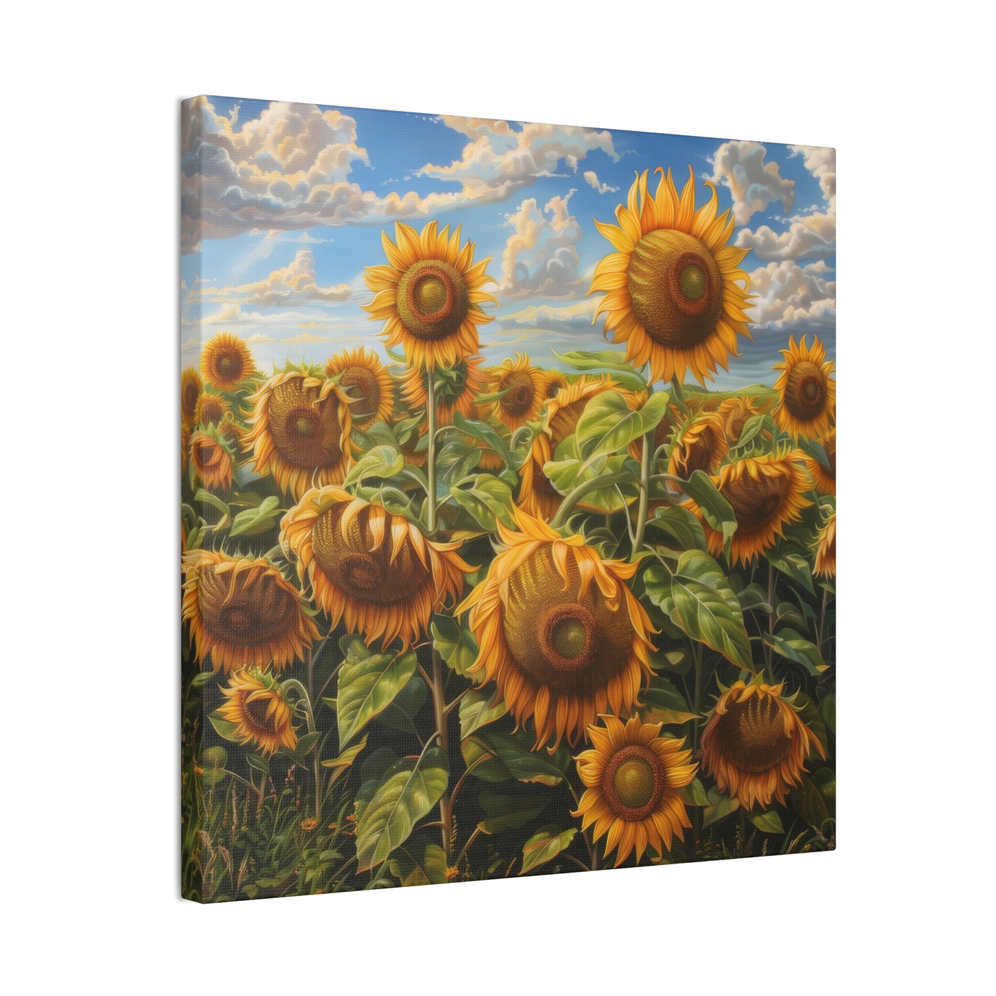 Sunflowers - Canvas Stretched, 0.75"