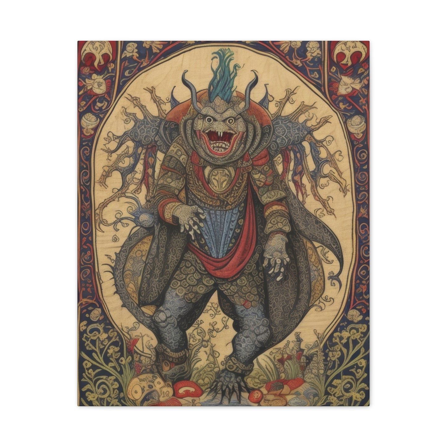 Medieval Tapestry - Canvas Stretched, 0.75"