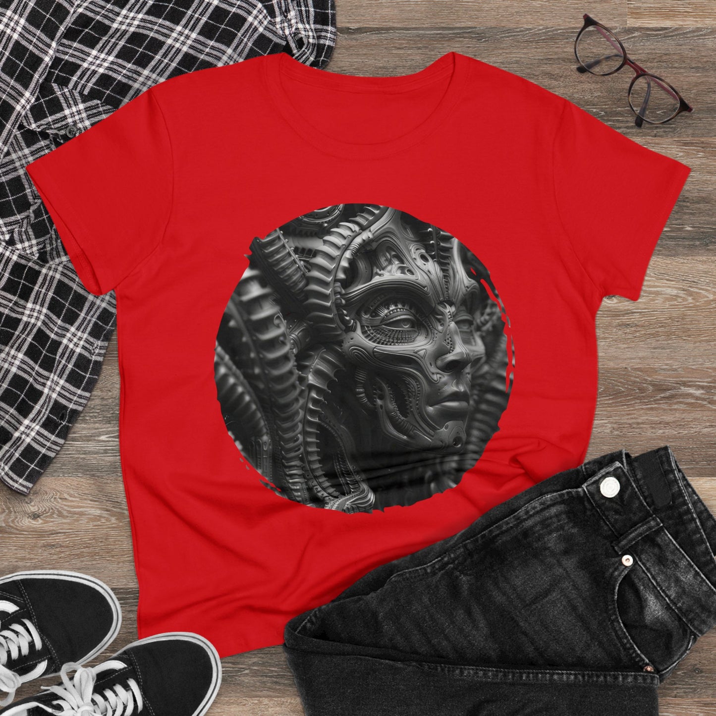 Alien to Us - Fantasy - Women's Midweight Cotton Tee