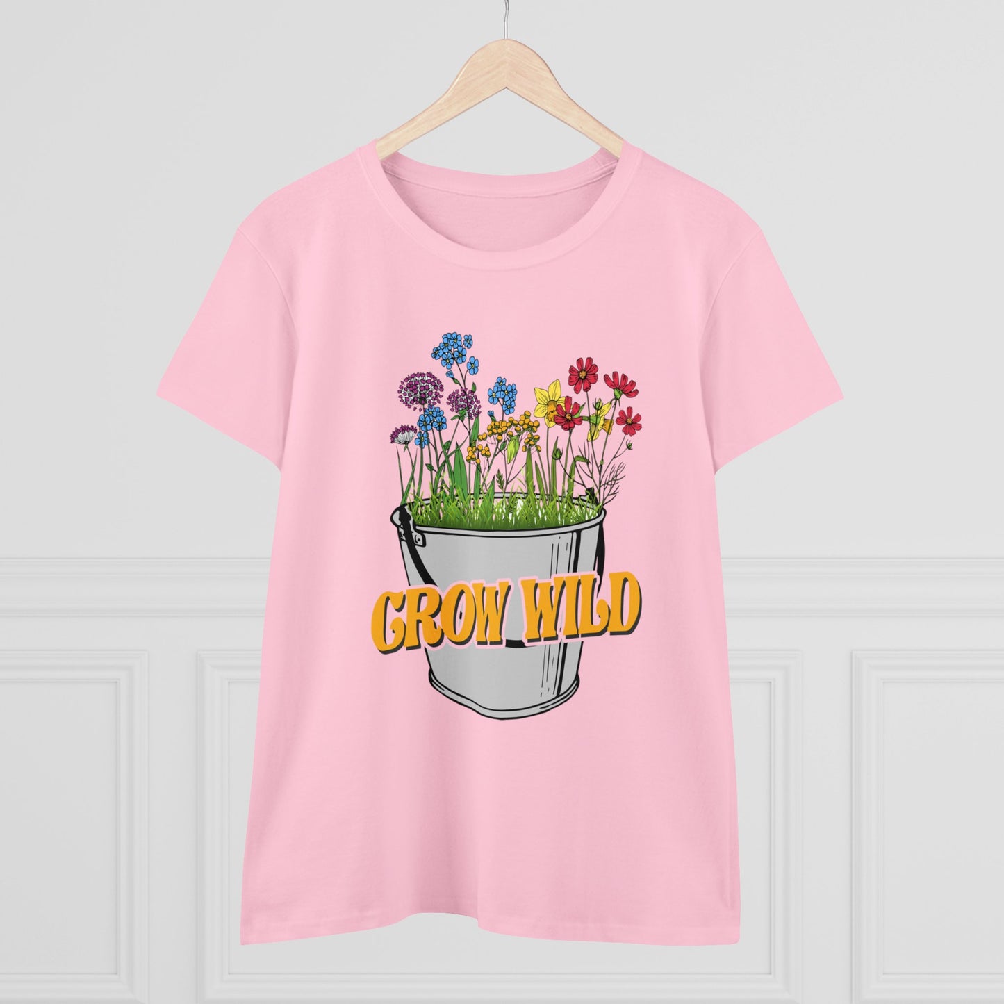 Grow Wild - Gardening - Women's Midweight Cotton Tee