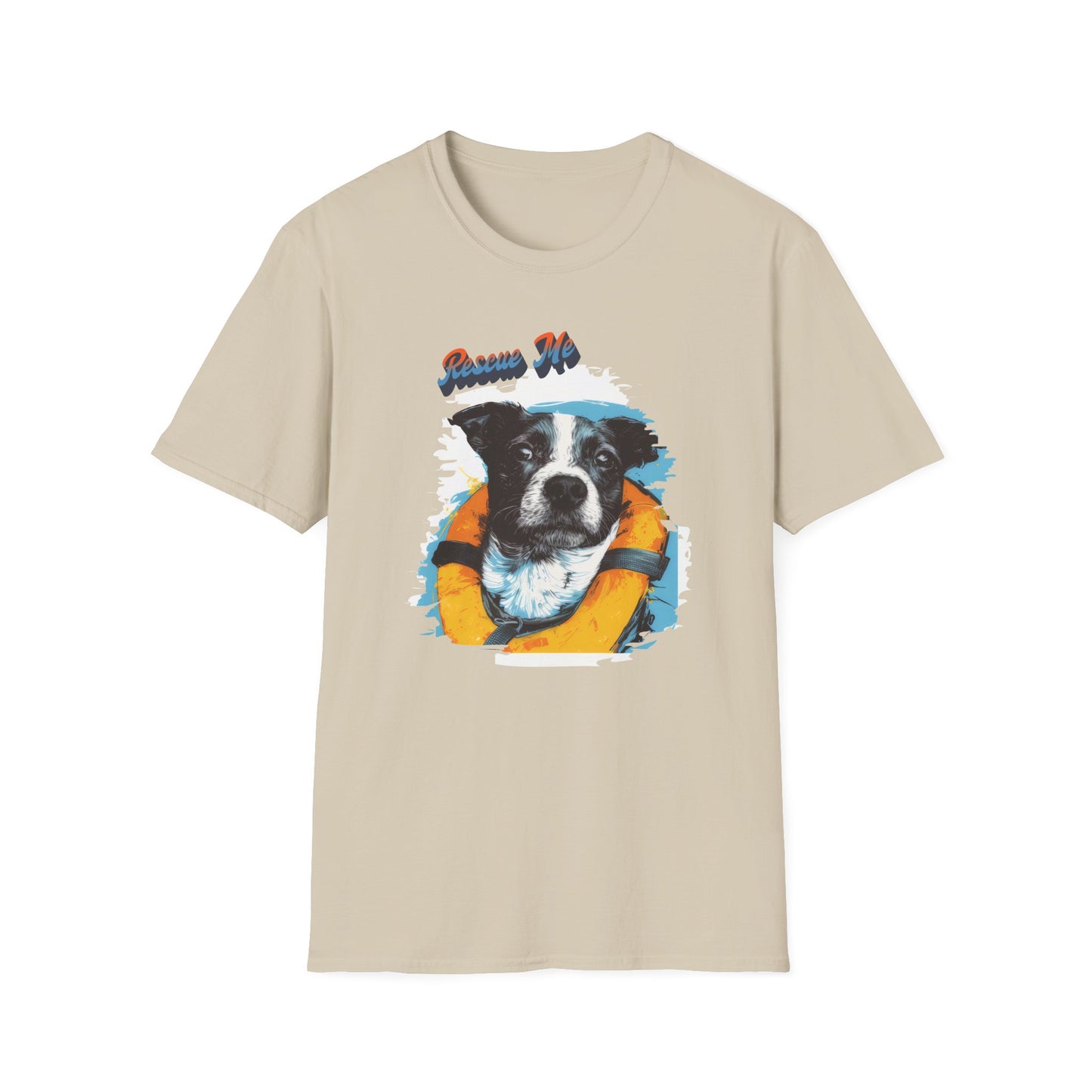 Rescue Dog - Unisex Softstyle T-Shirt