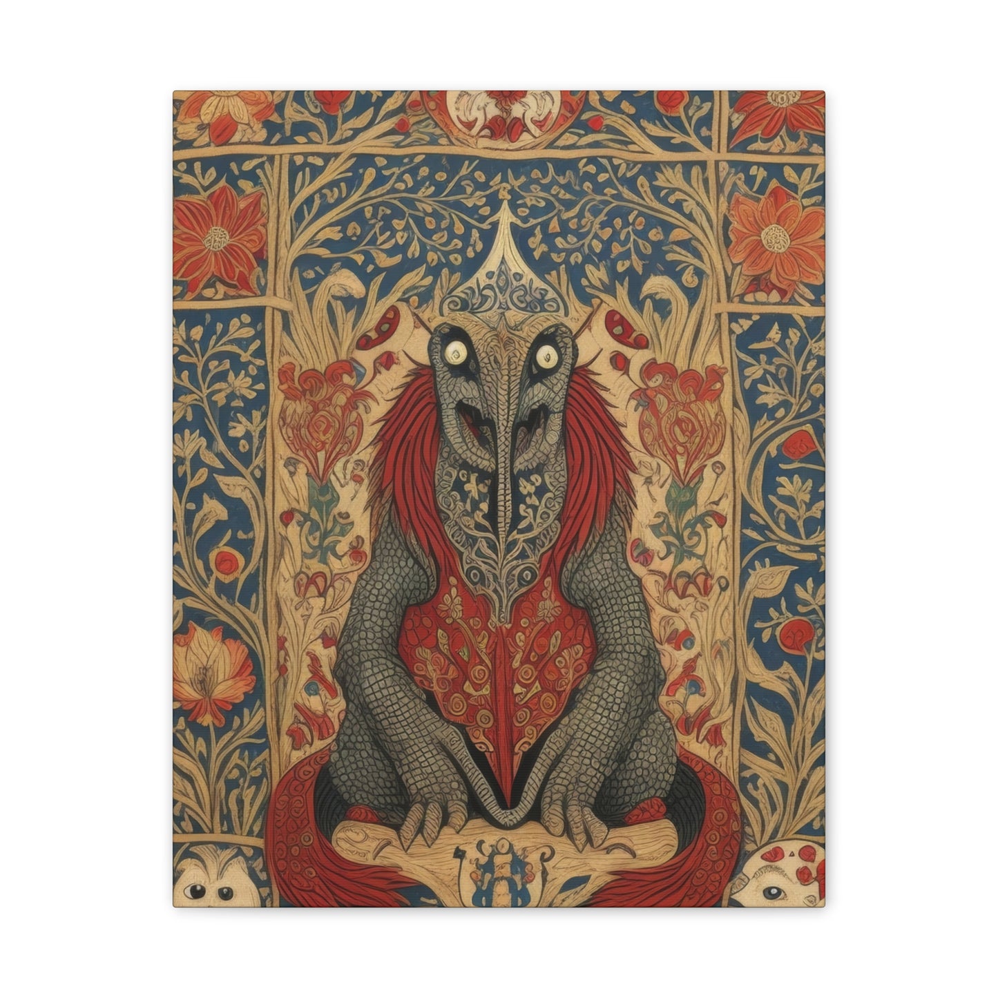 Medieval Tapestry - Canvas Stretched, 0.75"