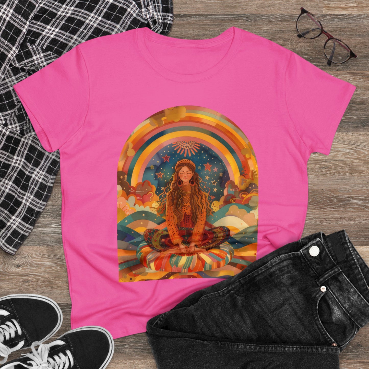 Meditation - Women's Midweight Cotton Tee