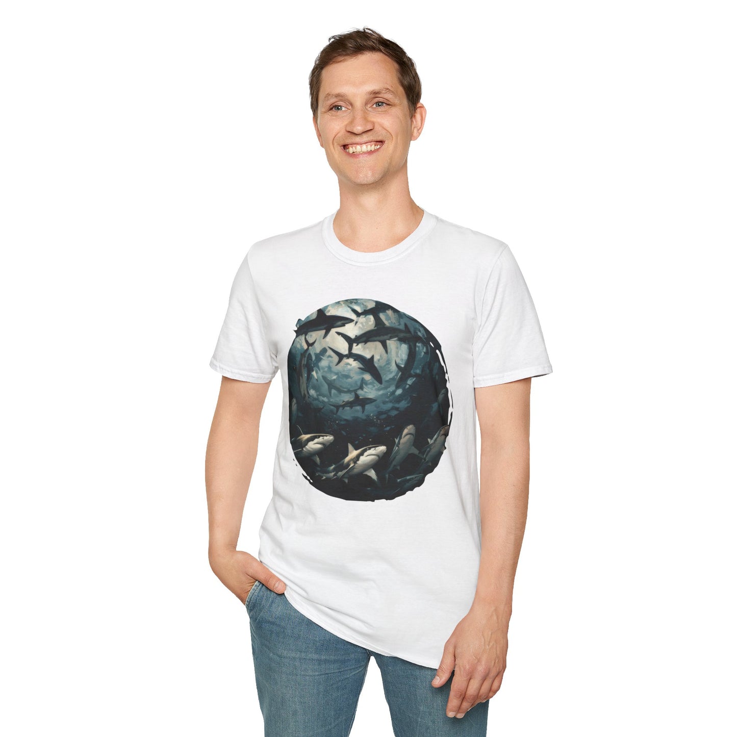 Sharks - Unisex Softstyle T-Shirt