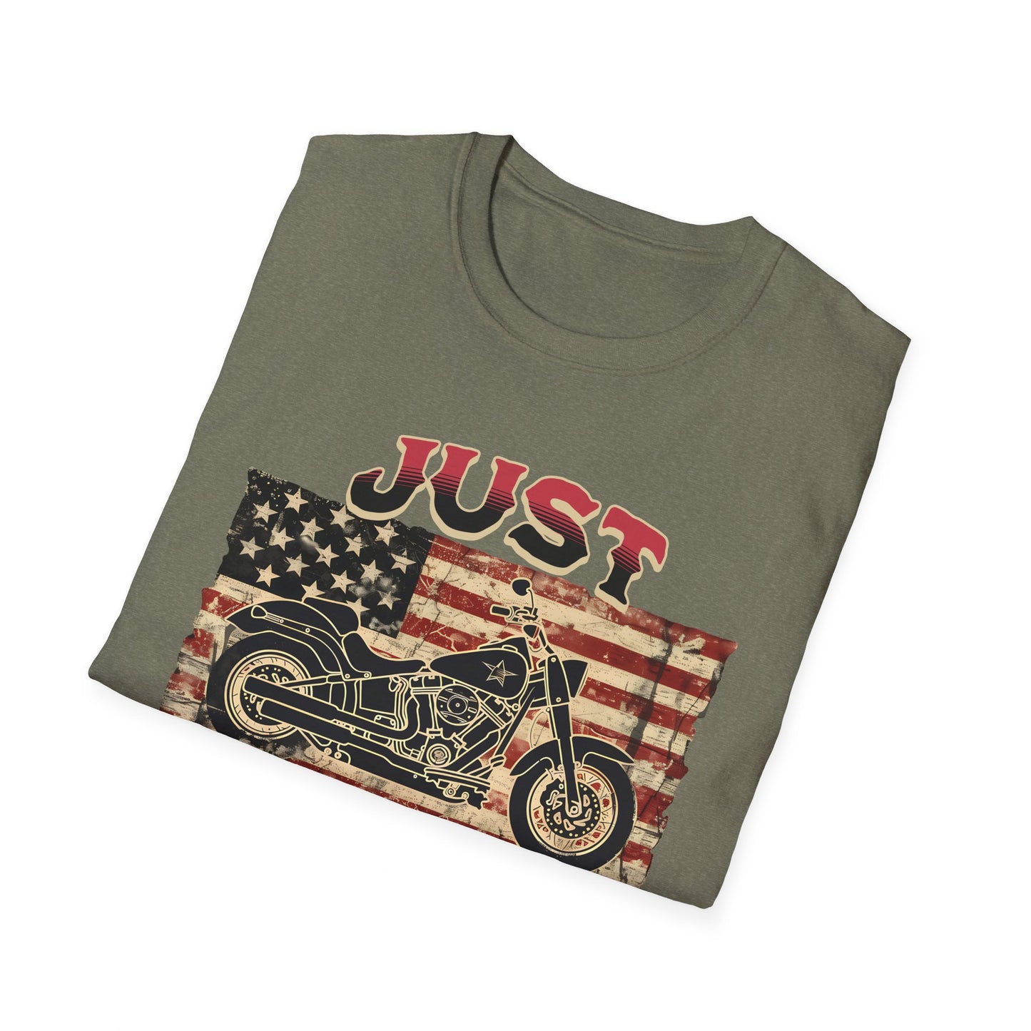 Just Ride - Unisex Softstyle T-Shirt