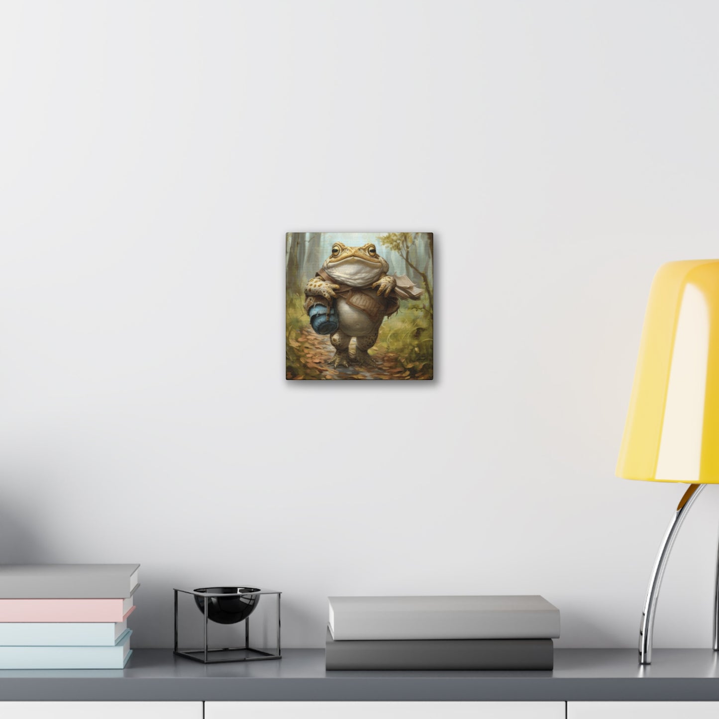 Traveling Toad - Canvas Stretched, 0.75"