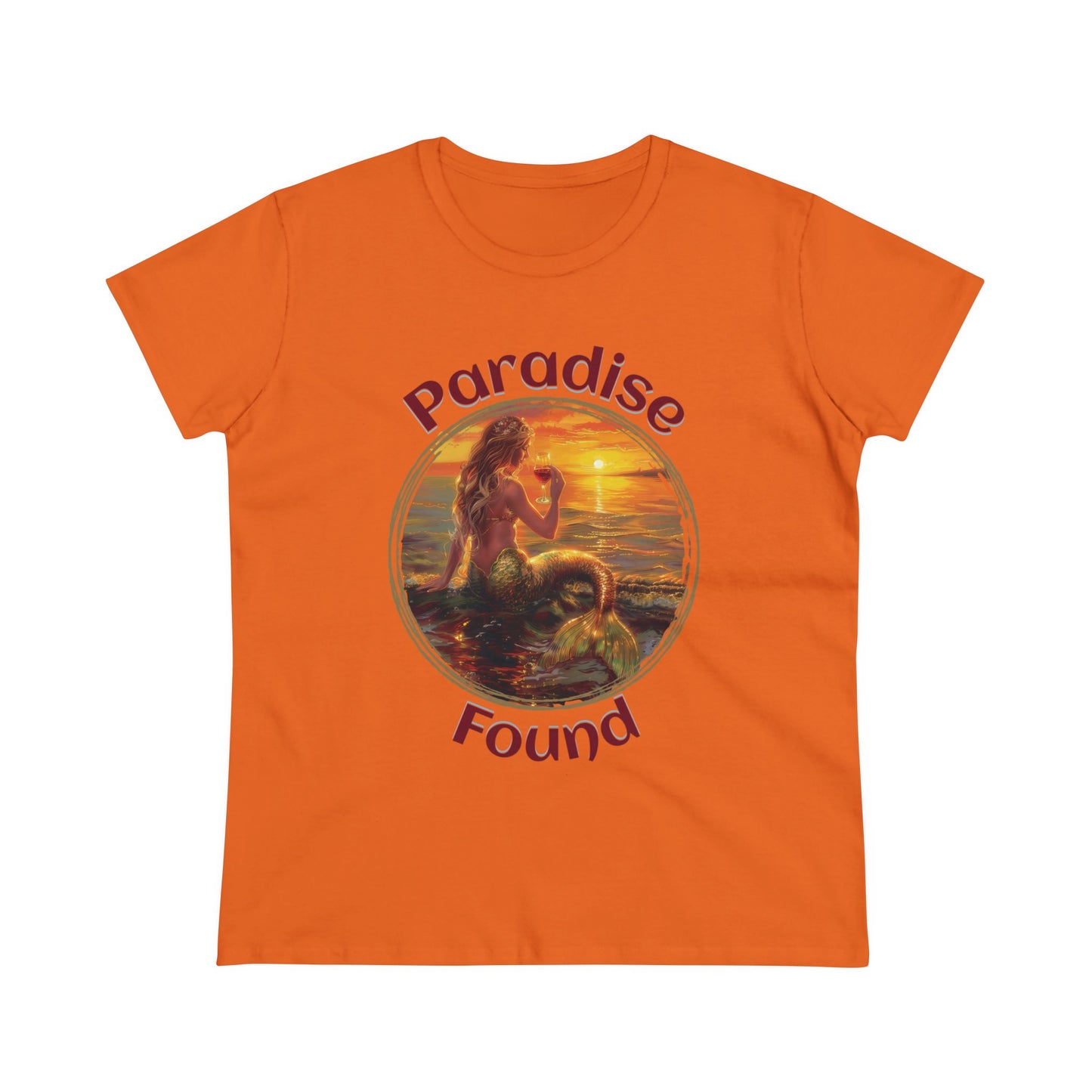 Paradise Found - Women's Midweight Cotton Tee