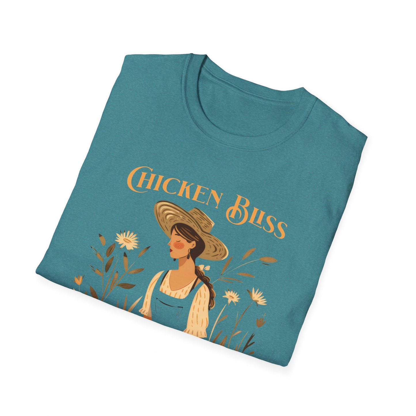 Chicken Bliss - Unisex Softstyle T-Shirt