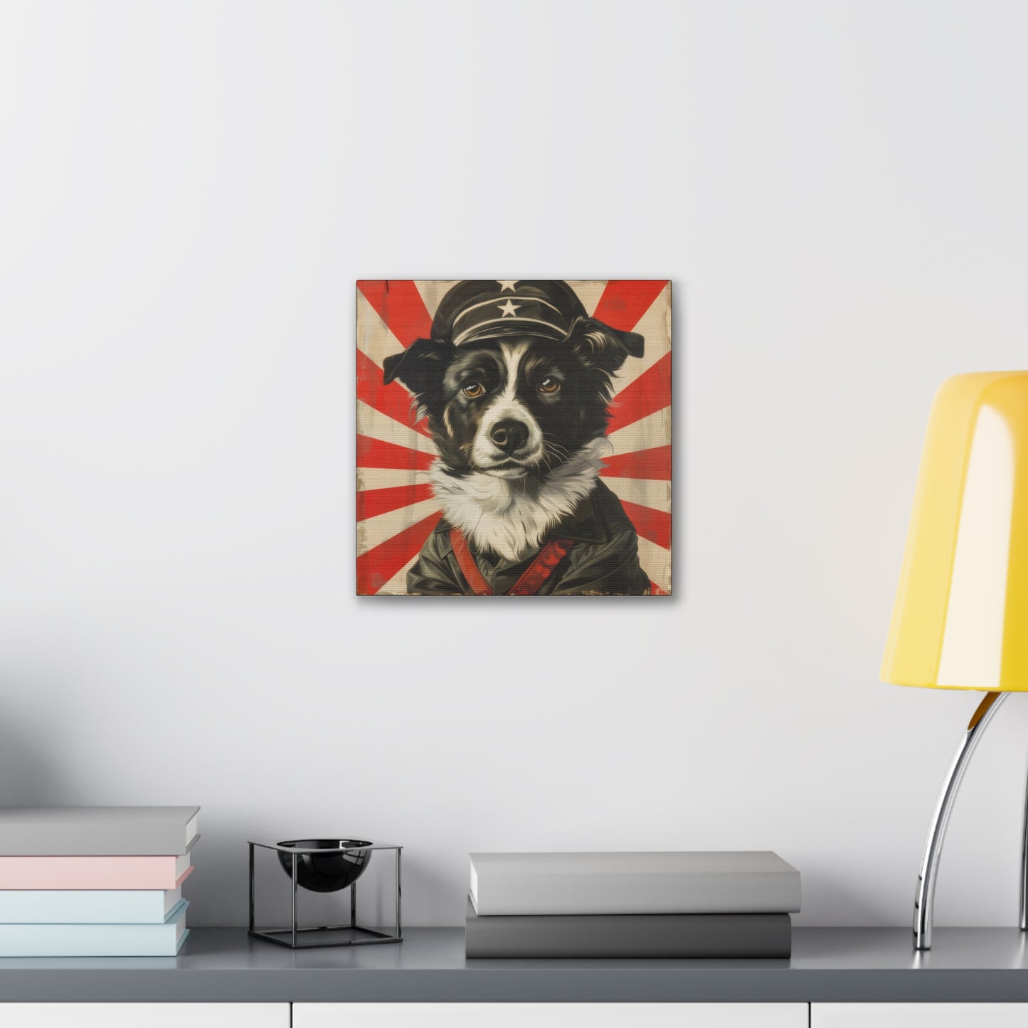 Comrade Canine - Canvas Stretched, 0.75"