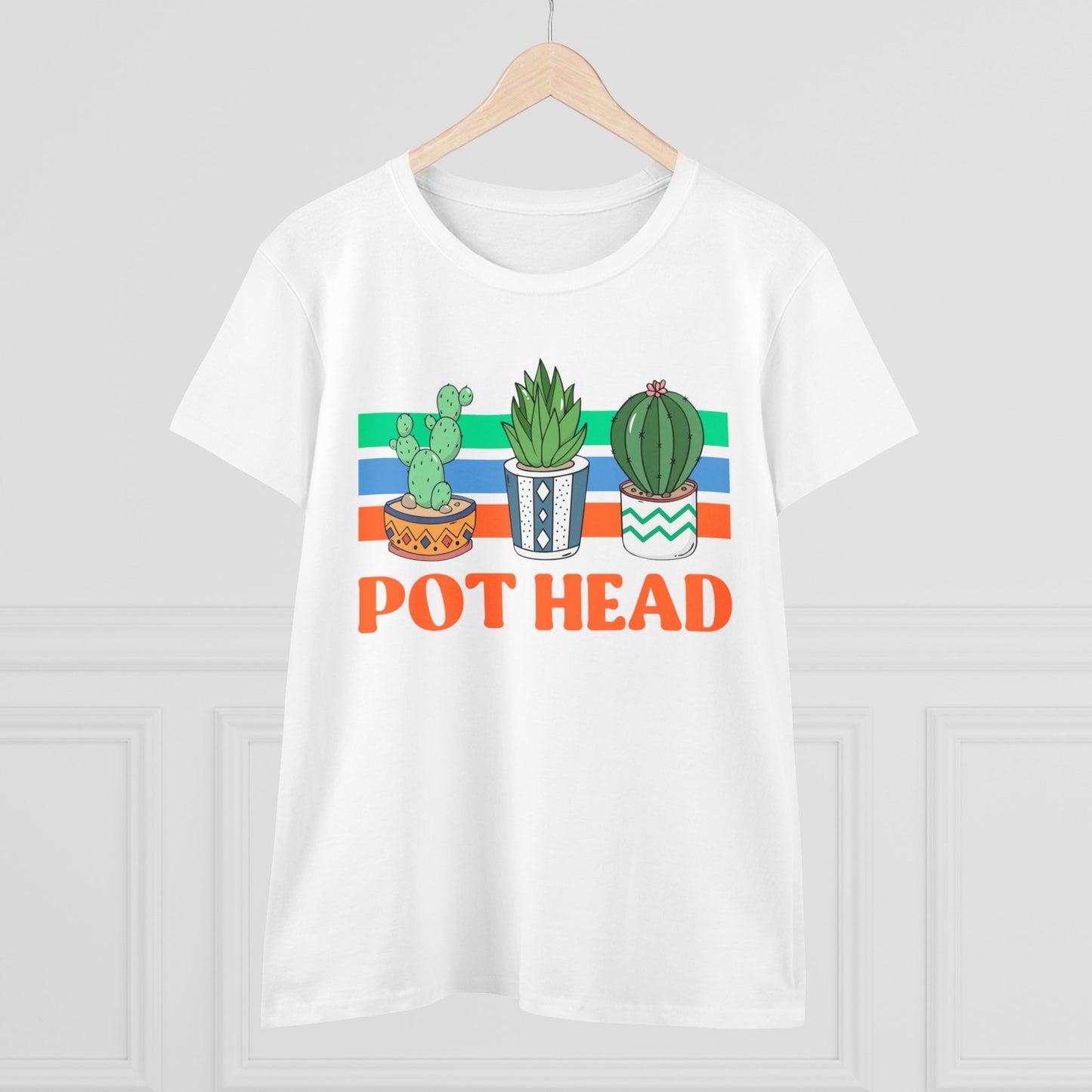 Pot Head - Gardening - Women's Midweight Cotton Tee