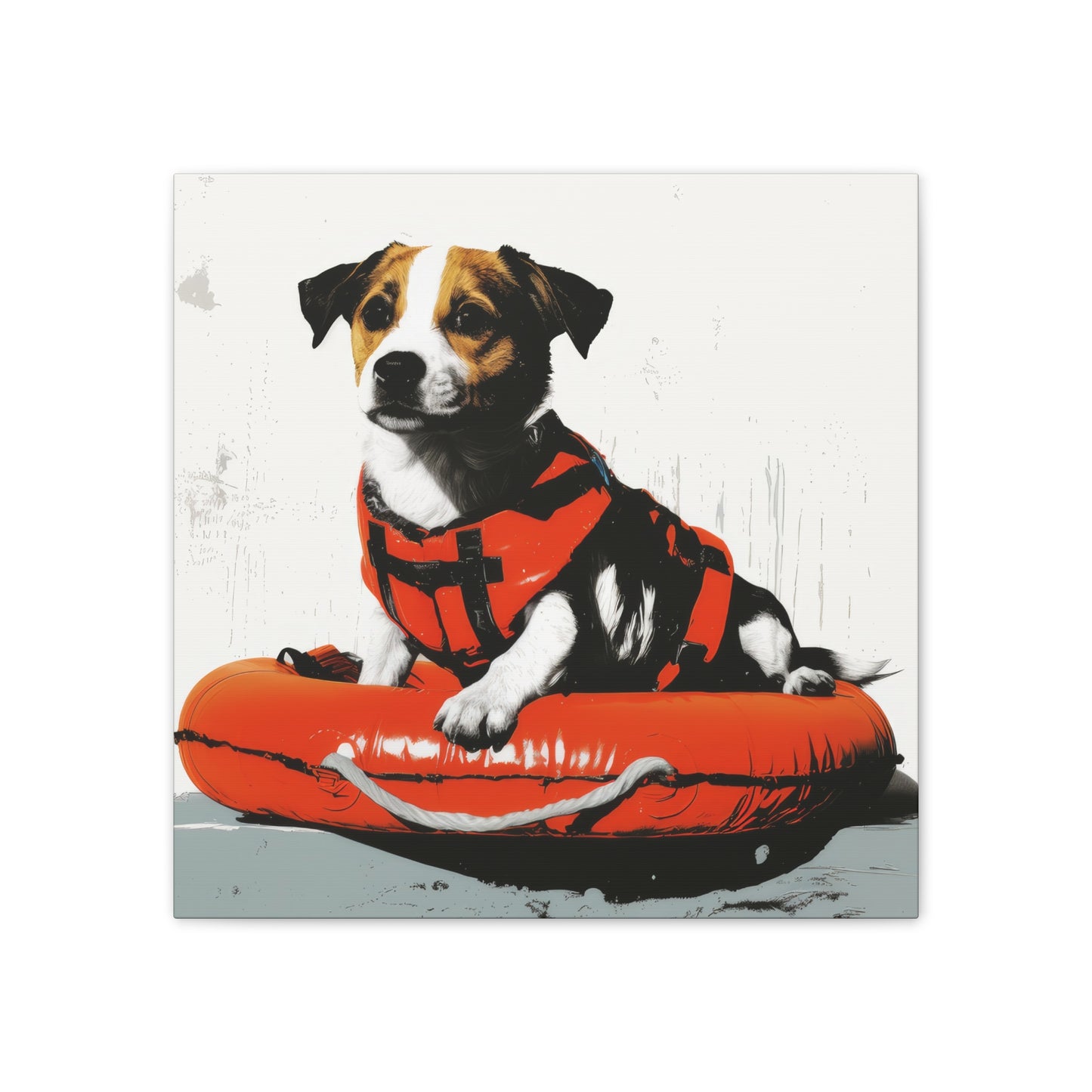 Water Dog - Canvas Stretched, 0.75"