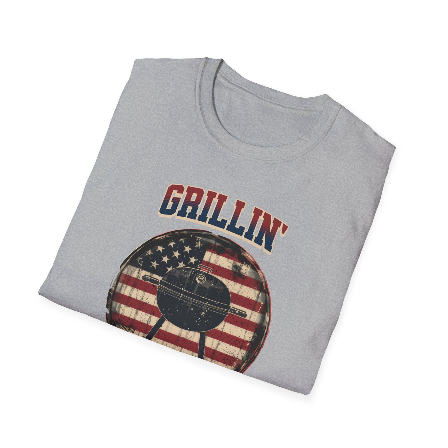 Grillin and Chillin - Unisex Softstyle T-Shirt