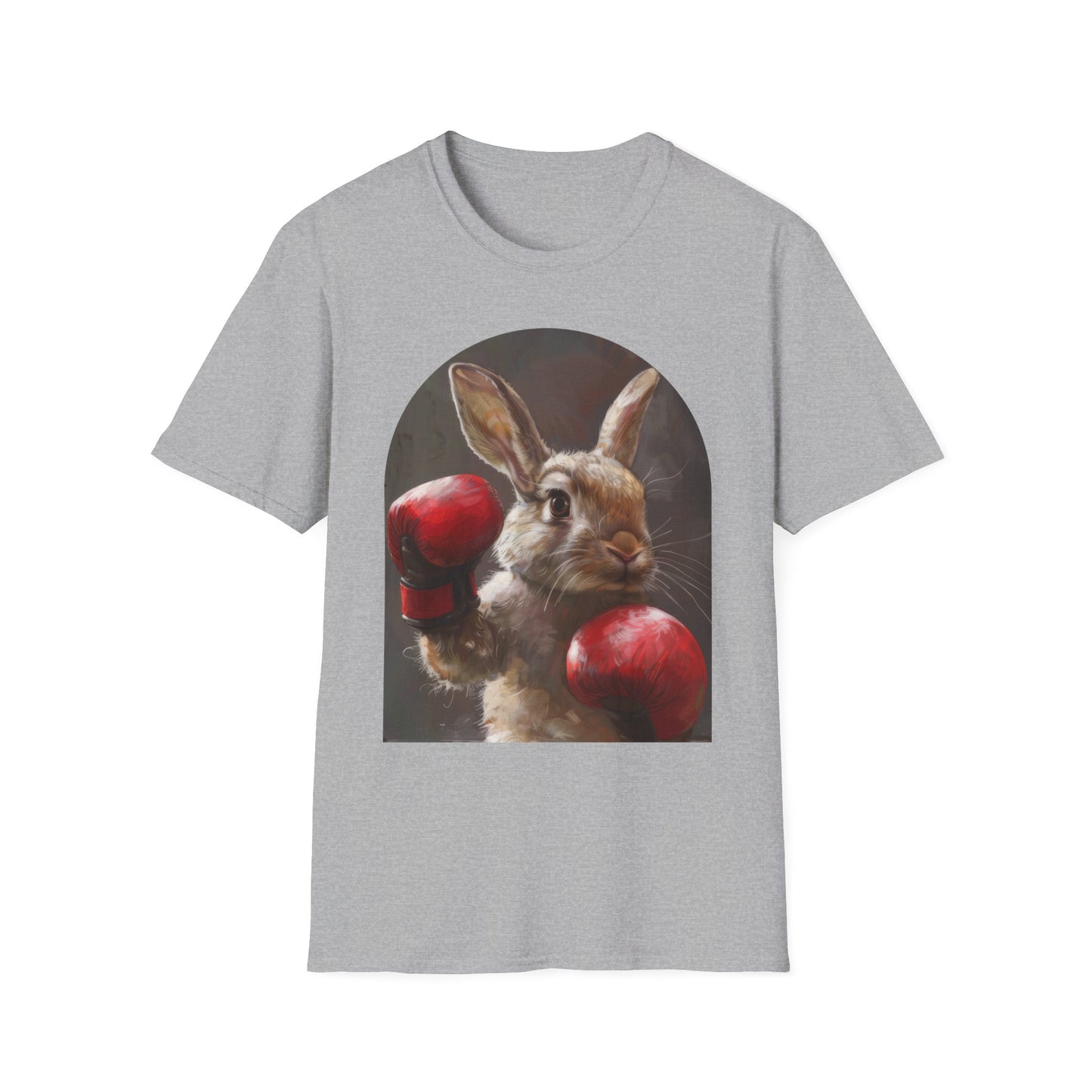 Boxing Bunny - Unisex Softstyle T-Shirt