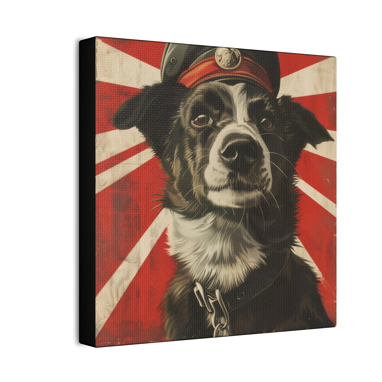 Comrade Canine - Canvas Stretched, 0.75"