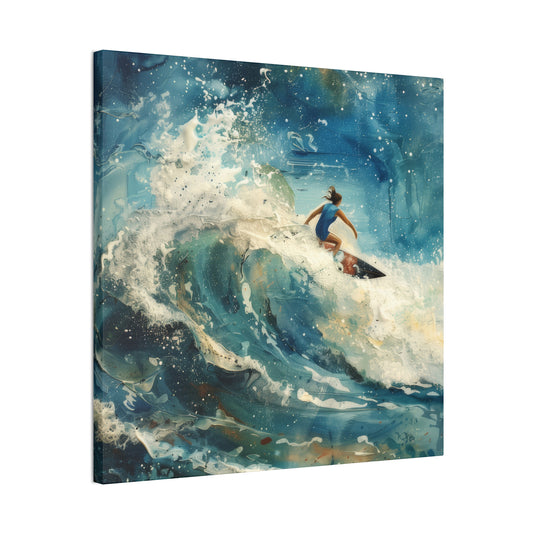 Surfs Up - Canvas Stretched, 0.75"