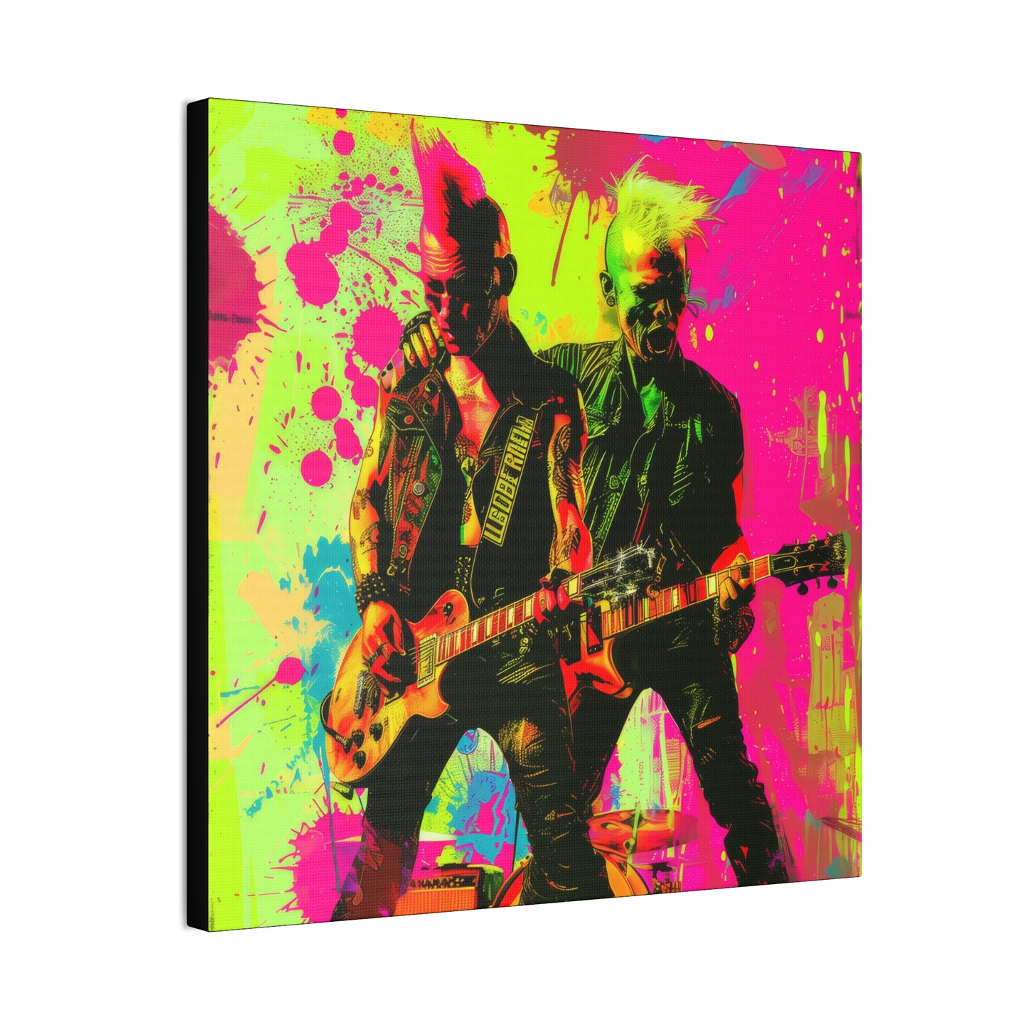 Punk Rockers - Canvas Stretched, 0.75"