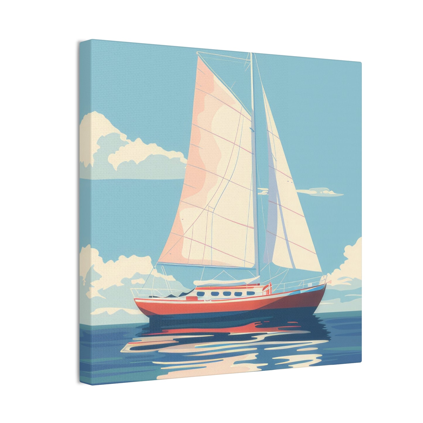 Sailing - Canvas Stretched, 0.75"