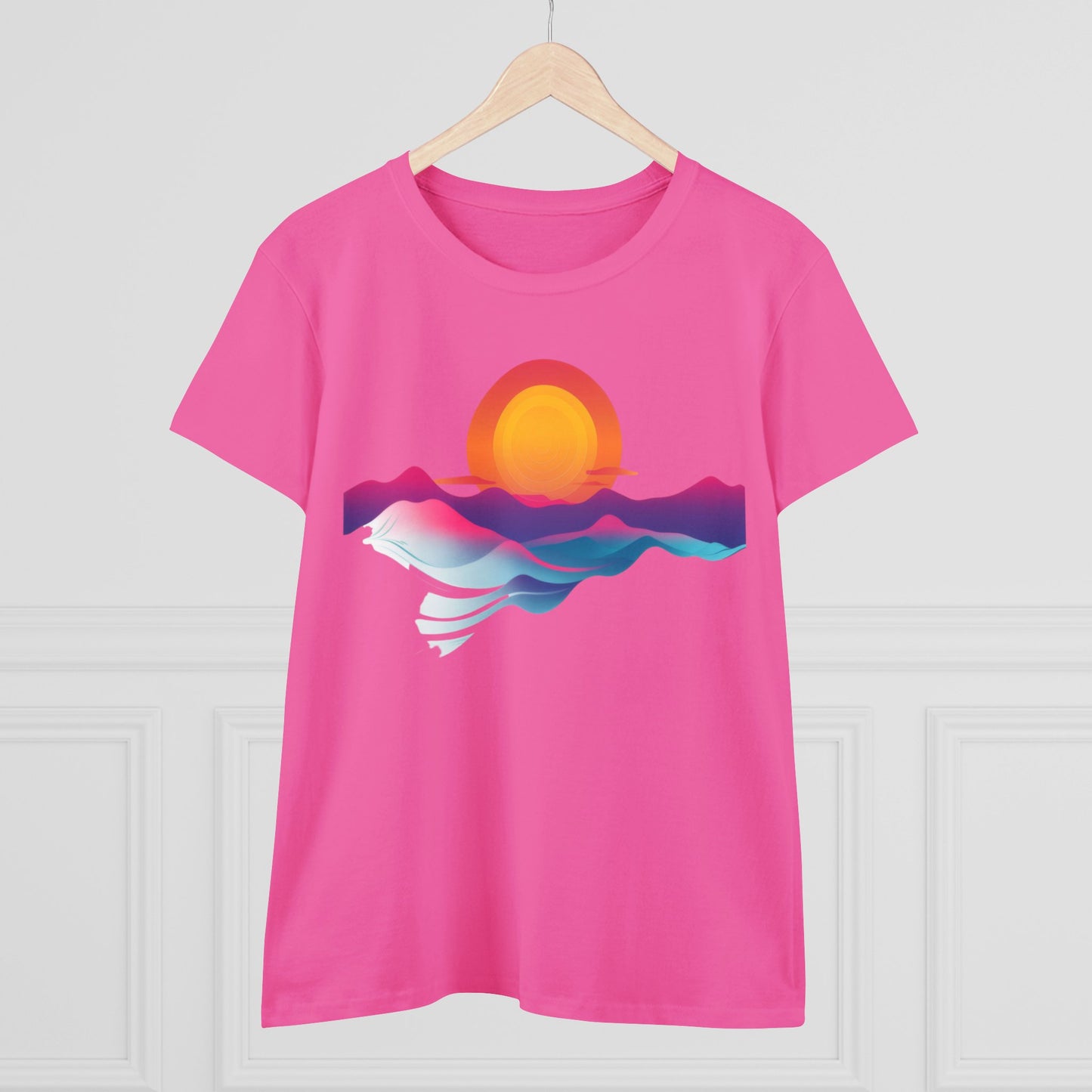 Sunrise - Women's Midweight Cotton Tee