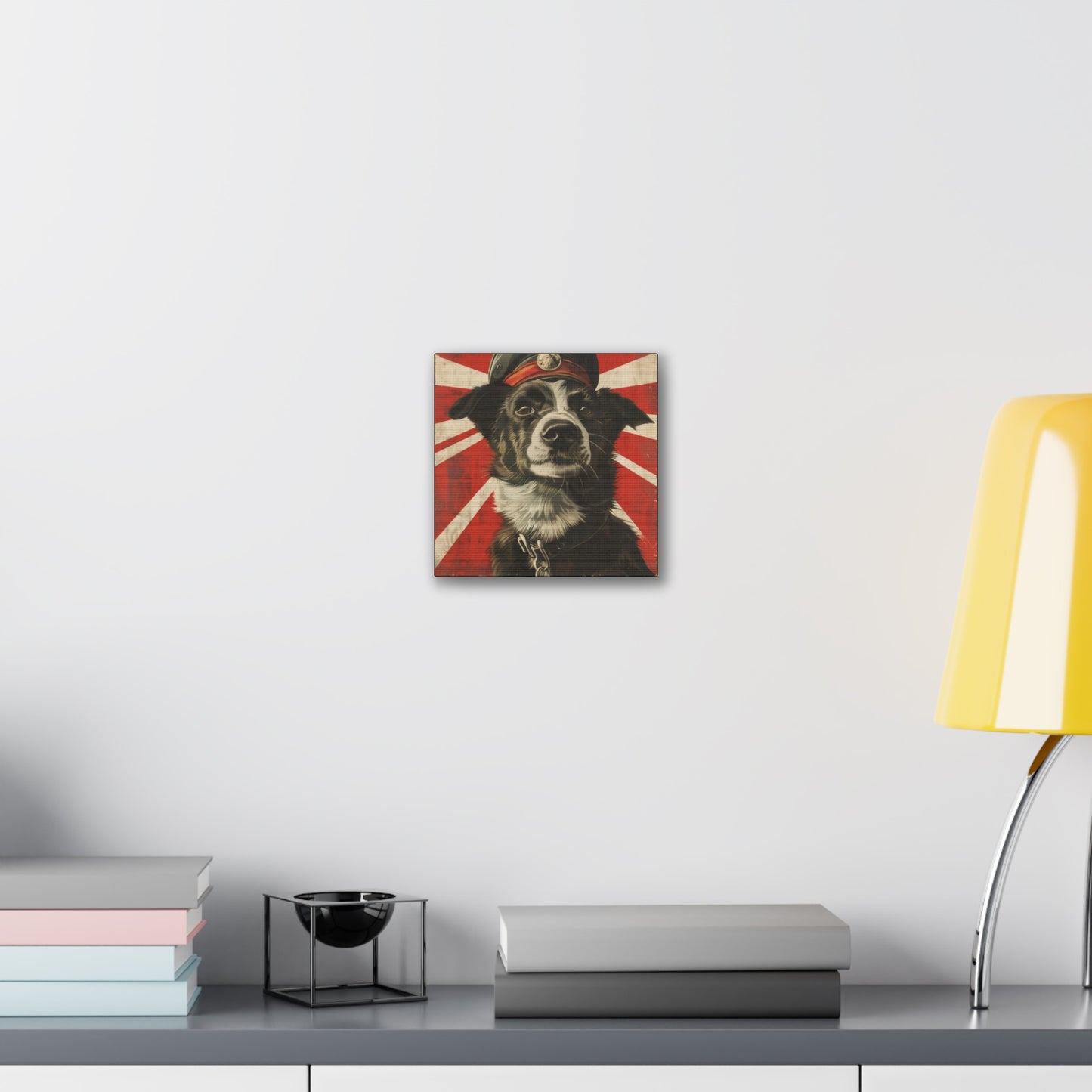 Comrade Canine - Canvas Stretched, 0.75"