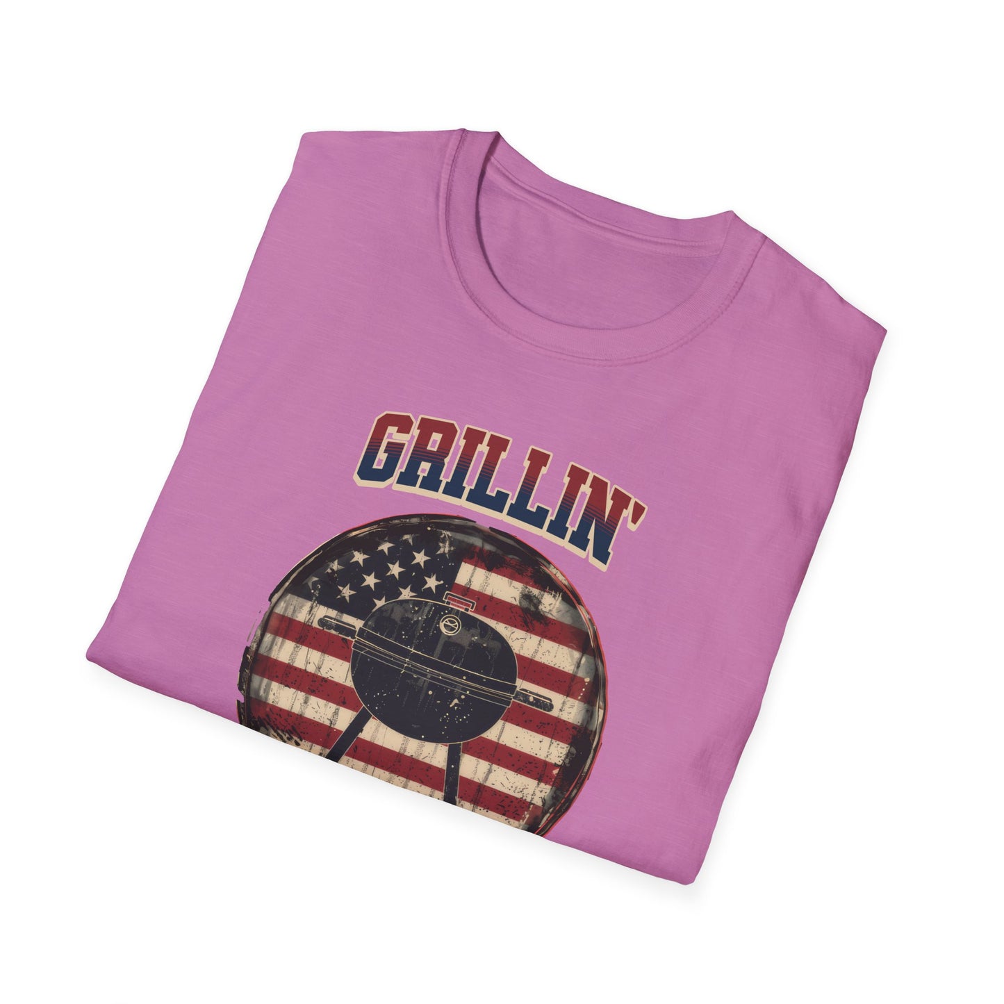 Grillin and Chillin - Unisex Softstyle T-Shirt