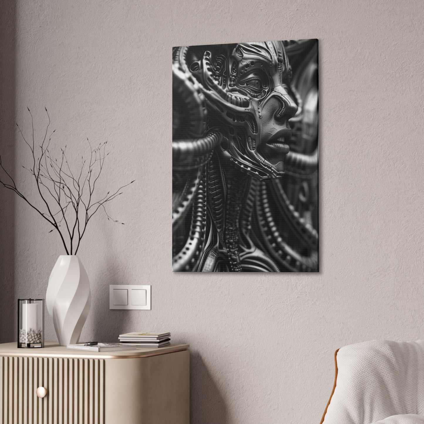 Alien to Us - Canvas Stretched, 0.75"