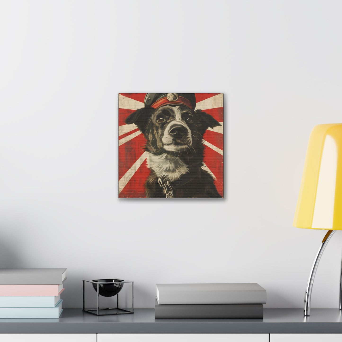 Comrade Canine - Canvas Stretched, 0.75"