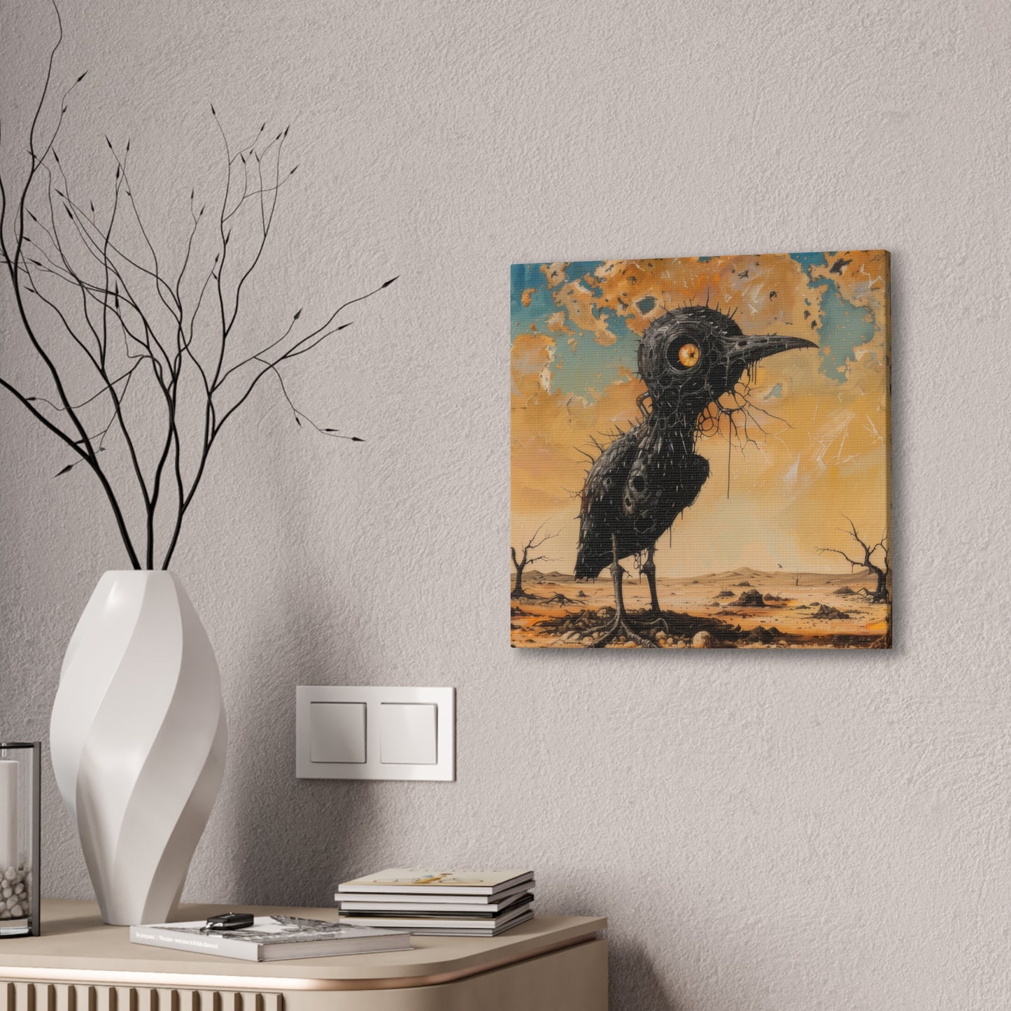 Apocalypse Bird - Canvas Stretched, 0.75"