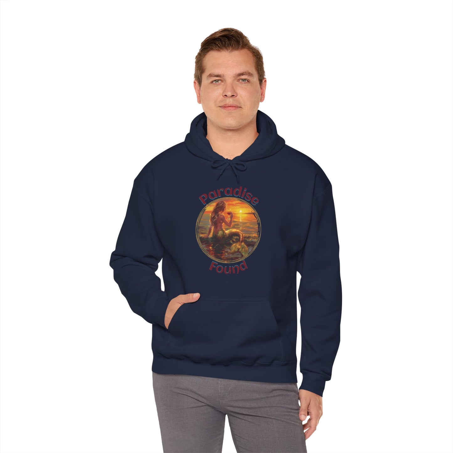 Paradise Found - Unisex Heavy Blend™ Hooded Sweatshirt