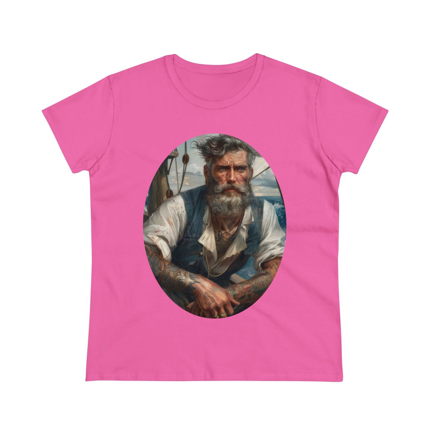 The Sailor - Fantasy - Women's Midweight Cotton Tee