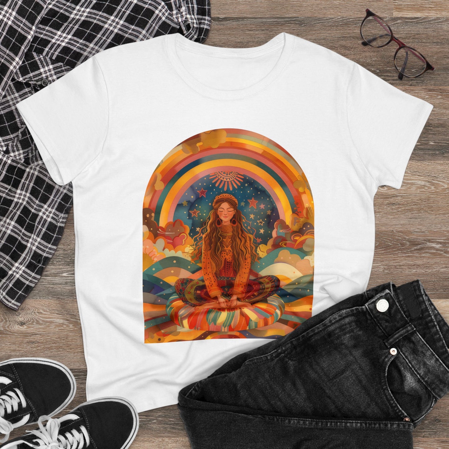 Meditation - Women's Midweight Cotton Tee